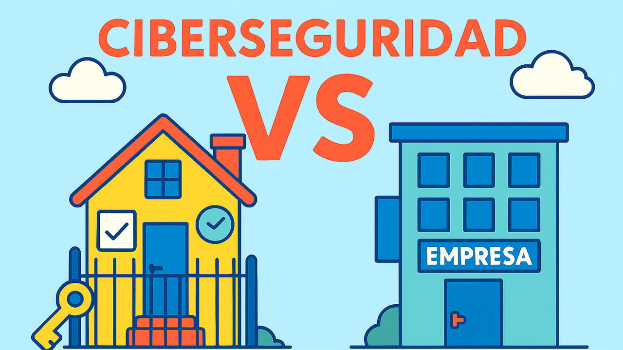 Casas VS Empresa, Ciberseguridad